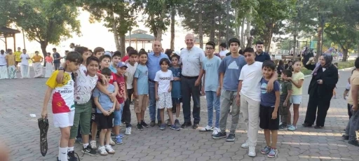 Kur’an kursu öğrencileri bu kez piknikte bir araya geldi
