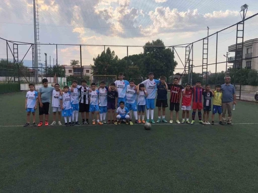 Kur’an Kursu öğrencileri halı sahada buluştu
