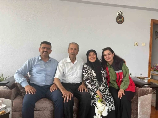 Kurban Bayramı öncesi gazi ve şehit ailelerine anlamlı ziyaret
