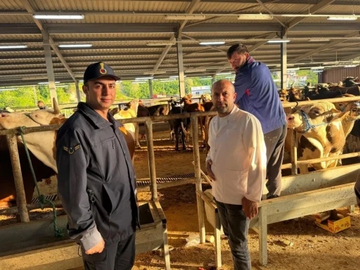 Kurban Bayramı öncesi hayvan pazarlarına denetim
