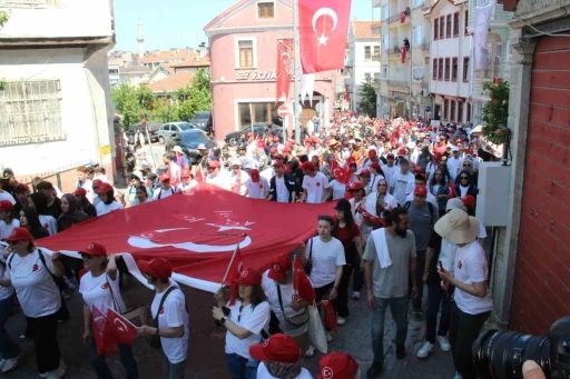 Kurtuluş Savaşı ruhunu, 95 kilometrelik İstiklal Yolu y&uuml;r&uuml;y&uuml;ş&uuml;yle yaşatacaklar
