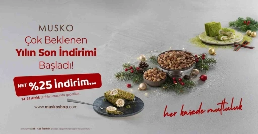 Kuruyemişte yeni yıl indirimleri
