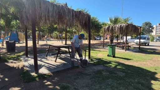 Kuşadası&rsquo;nda Adag&ouml;l Mesire Alanı&rsquo;na yaz bakımı
