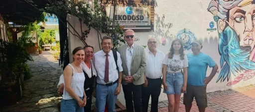 Kuşadası&rsquo;nın kardeş şehri Marl heyeti EKODOSD&rsquo;a tam not
