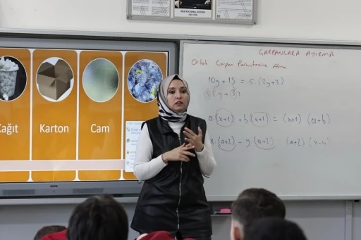 K&uuml;tahya Belediyesi&rsquo;nden &ouml;ğrencilere sıfır atık eğitimi
