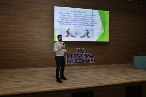 K&uuml;tahya Belediyesi personeline "Sıfır Atık" eğitimi
