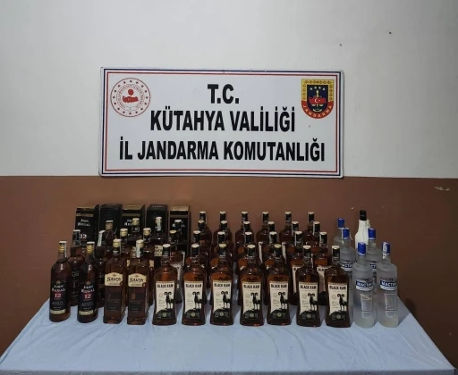 Kütahya’da 44 litre sahte içki ele geçirildi
