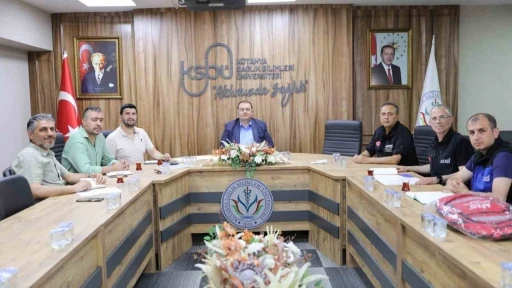 K&uuml;tahya&rsquo;da Afet Risk Y&ouml;netimi Koordinasyon Birimi ile İzleme ve Değerlendirme Kurulu oluşturuldu
