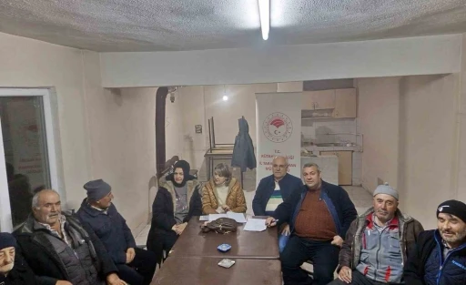 K&uuml;tahya&rsquo;da &ccedil;ift&ccedil;i toplantıları d&uuml;zenlendi
