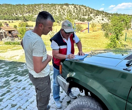 Kütahya’da çiftçilere 2025 yılı ÇKS askı icmalleri dağıtıldı
