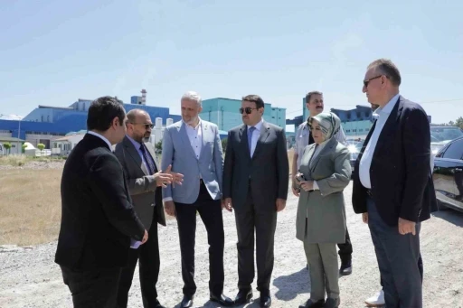 K&uuml;tahya&rsquo;da demiryolu bağlantılı lojistik merkez projesinde son durum incelendi
