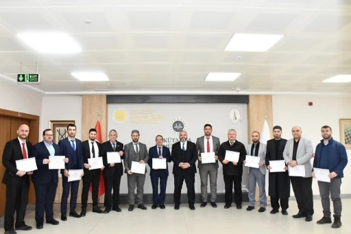 K&uuml;tahya&rsquo;da din g&ouml;revlilerine "Vaaz Becerilerini Geliştirme" konulu hizmet i&ccedil;i eğitim kursu
