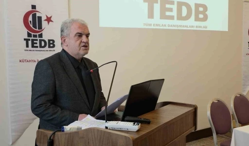 K&uuml;tahya&rsquo;da emlak sekt&ouml;r&uuml;n&uuml;n yıllık hacmi 55 milyar TL&rsquo;ye ulaştı
