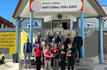 Kütahya’da “KÜMATFEN&quot; sınavında derece elde eden öğrenciler ödüllendirildi
