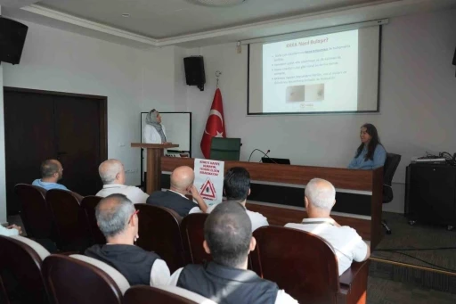 K&uuml;tahya&rsquo;da OBM personeline KKKA hastalığına karşı bilgilendirme eğitimi
