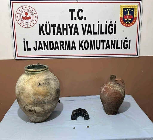 Kütahya’da tarihi eser operasyonu
