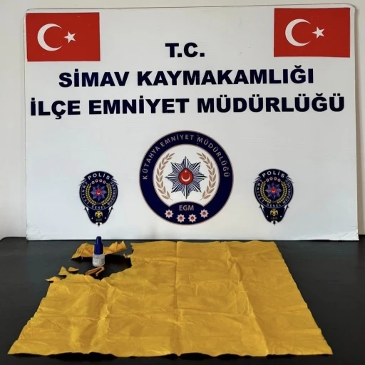 K&uuml;tahya&rsquo;da uyuşturucu operasyonu: 2 ş&uuml;pheli g&ouml;zaltına alındı
