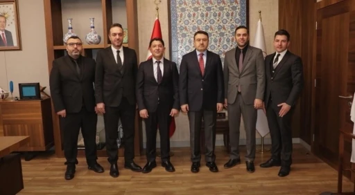 K&uuml;tahya Galatasaraylılar Derneği&rsquo;nden kamu kurumlarına nezaket ziyareti
