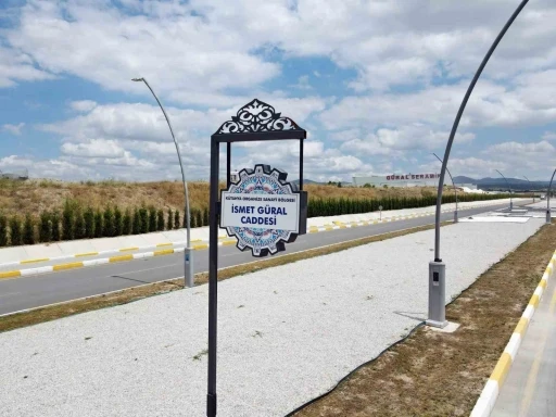 K&uuml;tahya OSB&rsquo;de iki caddeye sanayicilerin isimleri verildi
