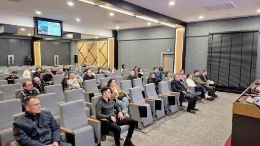 K&uuml;tahya OSB yatırımcılarına jandarmadan bilgilendirme semineri
