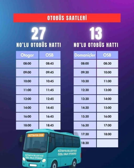 Kütahya OSB’ye ulaşım artık daha kolay
