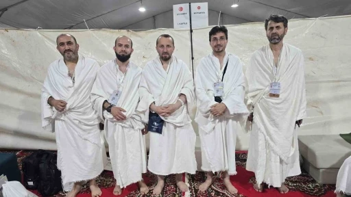 Kütahyalı hacı adayları Arafat’ta vakfeye durdu
