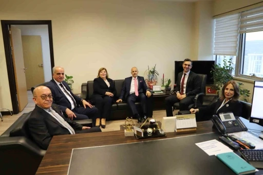 KUTSO Heyeti, Tarım Havzaları Daire Başkanı Dr. Emre Yeniay&rsquo;ı ziyaret etti
