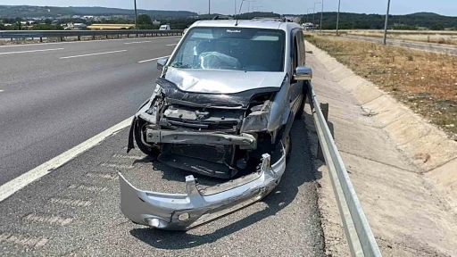 Kuzey Marmara Otoyolu’nda kaza: 3 yaralı
