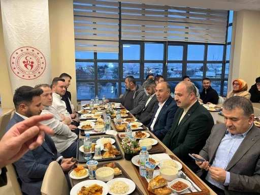 KYK yurdunda iftar buluşması
