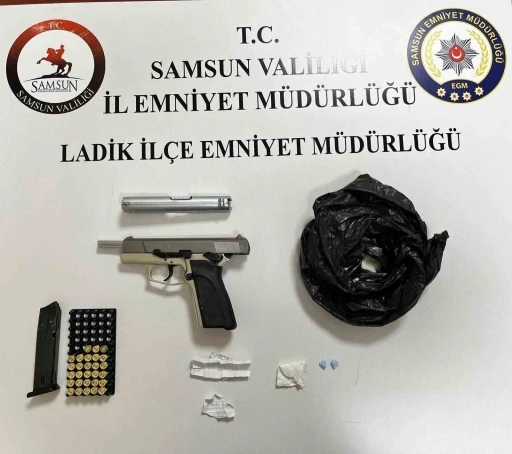 Ladik&rsquo;te uyuşturucu operasyonu
