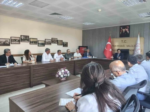 LGS &ouml;ncesi tekirdağ&rsquo;da koordinasyon toplantısı
