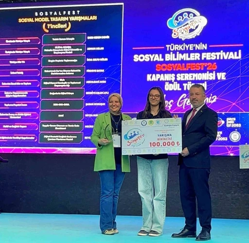 Lise &ouml;ğrencisi İkra Seltu G&uuml;ler&rsquo;in b&uuml;y&uuml;k başarısı
