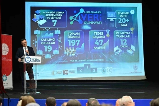 Liselerarası Veri Olimpiyatı&rsquo;nın &ouml;d&uuml;l t&ouml;reni ger&ccedil;ekleştirildi
