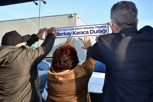 L&uuml;leburgaz&rsquo;da şehidin ismi sokağa ve durağa verildi
