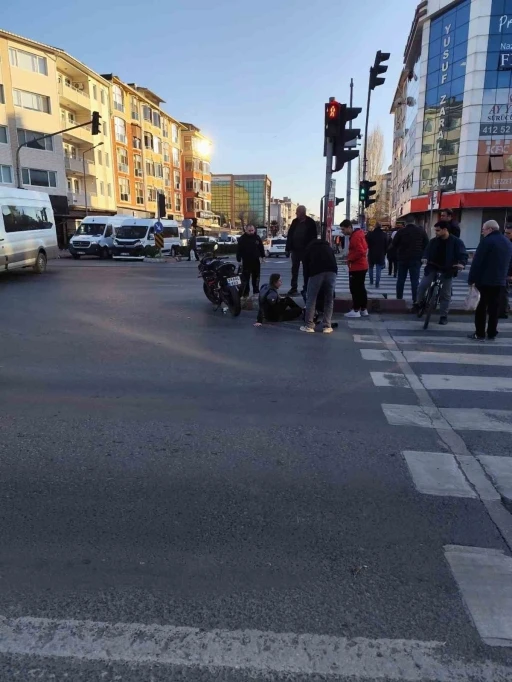 L&uuml;leburgaz&rsquo;da trafik kazası: 1 yaralı
