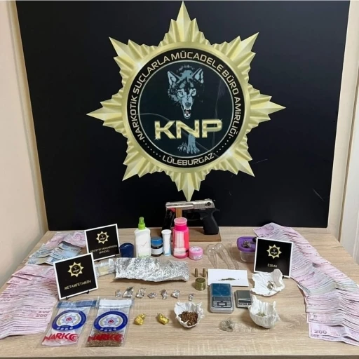 L&uuml;leburgaz&rsquo;da uyuşturucu operasyonu: 4 tutuklama
