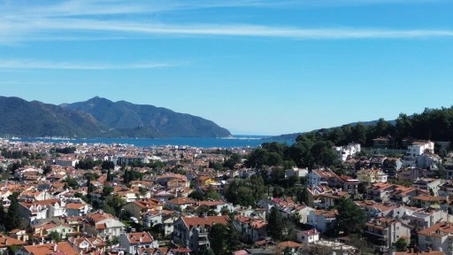 Mabel'den Marmaris Armutalanda Deniz g&ouml;ren Satılık M&uuml;stakil Arsa