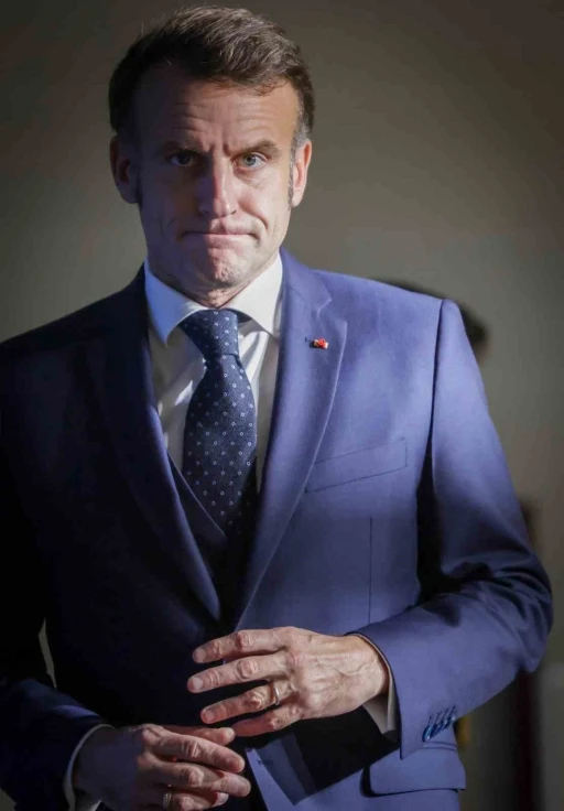 Macron: "&Ouml;n&uuml;m&uuml;zdeki ge&ccedil;iş s&uuml;reci barış&ccedil;ıl, demokratik ve Venezuela halkının iradesine saygılı olmalı"
