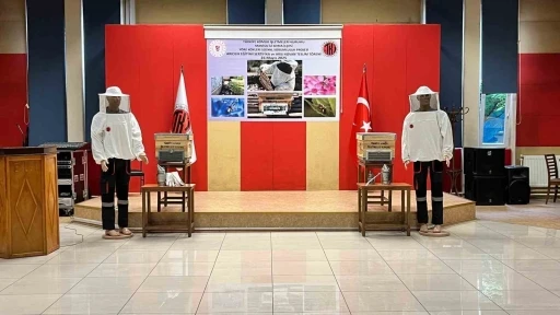 Maden sahasında bal üretimi başlıyor
