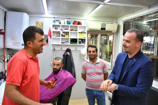 MAGİNDER Başkanı Karademir Kanalboyu esnafı ile bir araya geldi
