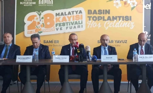 Malatya, 28. Uluslararası Kayısı Festivali&rsquo;ne hazırlanıyor
