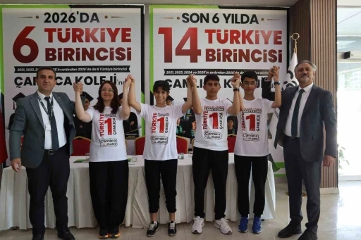 Malatya &Ccedil;amlıca Koleji, 6 T&uuml;rkiye birincisi &ccedil;ıkardı
