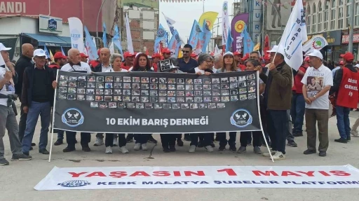 Malatya’da 1 Mayıs kutlandı
