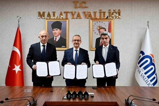 Malatya&rsquo;da 32 derslikli lise i&ccedil;in protokol imzalandı
