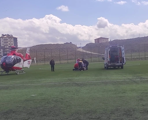 Malatya’da ambulans helikopter 76 yaşındaki hasta için havalandı
