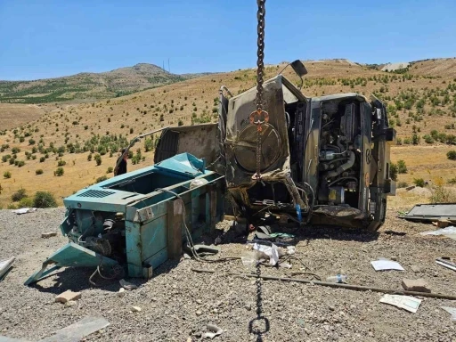 Malatya’da askeri araç devrildi: 1 şehit, 1 asker yaralı
