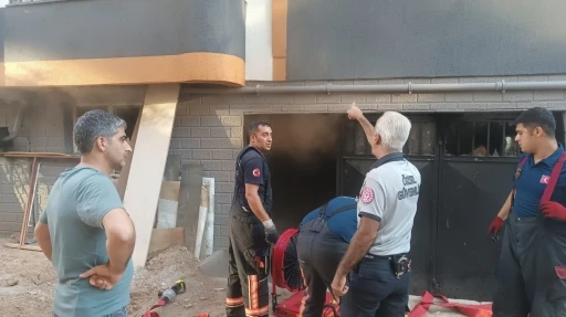 Malatya’da depo yangını
