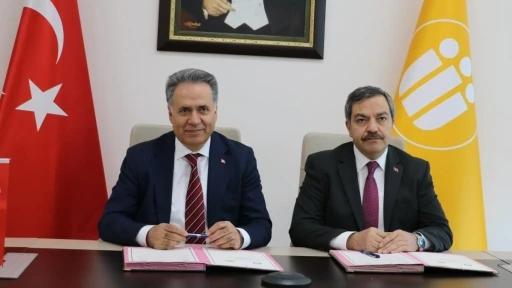 Malatya&rsquo;da iki &uuml;niversite arasında iş birliği protokol&uuml;
