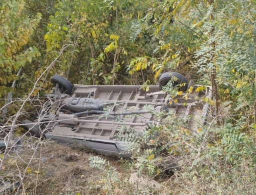 Malatya’da minibüs devrildi: 3 yaralı
