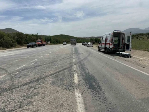 Malatya’da otomobil takla attı, 1 kişi yaralandı
